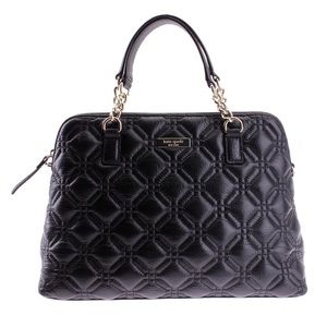 Black Astor Court Kate Spade Quilted Purse